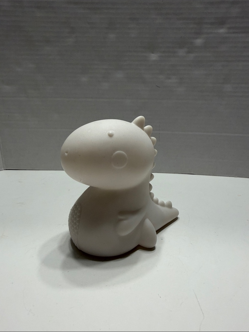 Cute White Dinosaur Character LED Night Light -